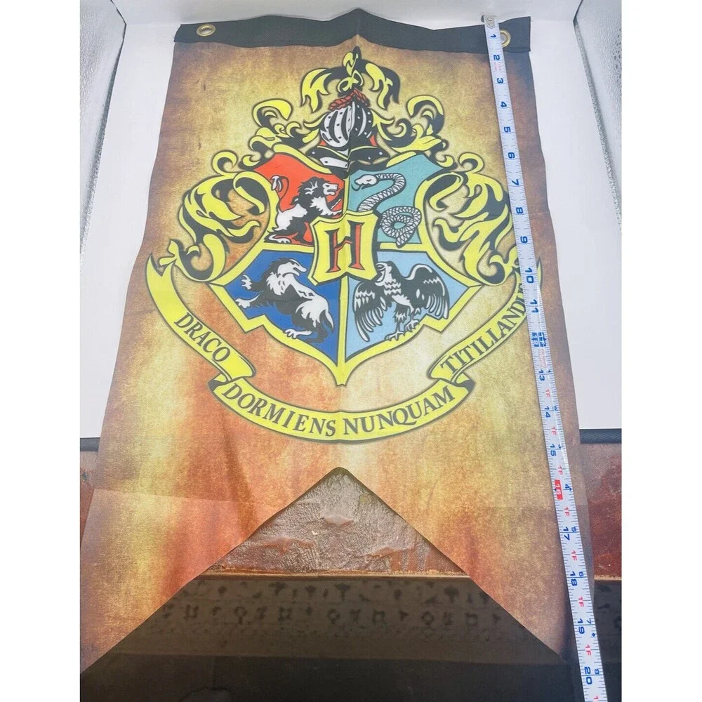 Harry Potter Party Supplies Flag Cupcake Topper (14) Birthday Halloween